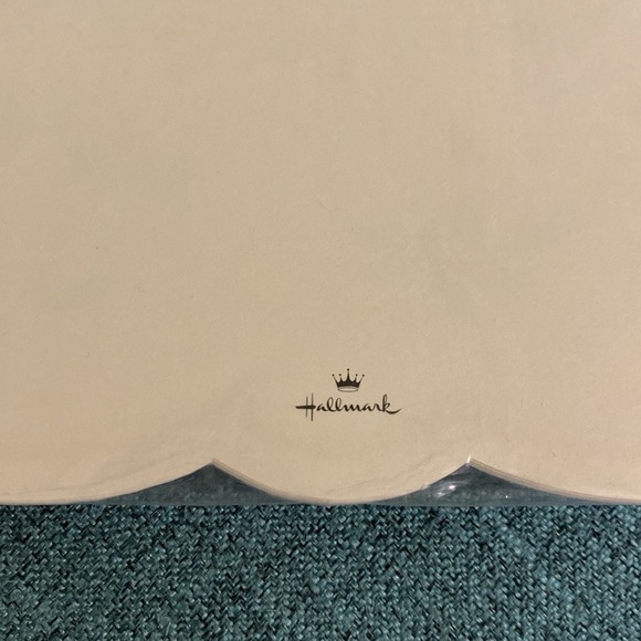 Vintage Hallmark 8 Paper Placemats Christmas Wreath (in original packaging) - Picture 6 of 7